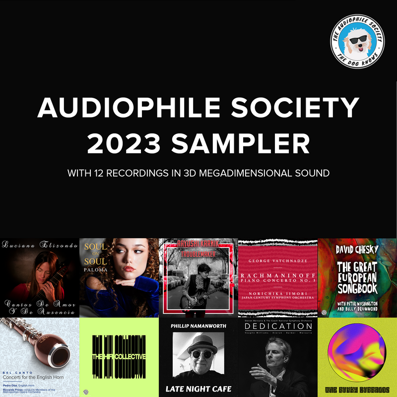 THE AUDIOPHILE SOCIETY 2023 SAMPLER [DIGITAL DOWNLOAD]