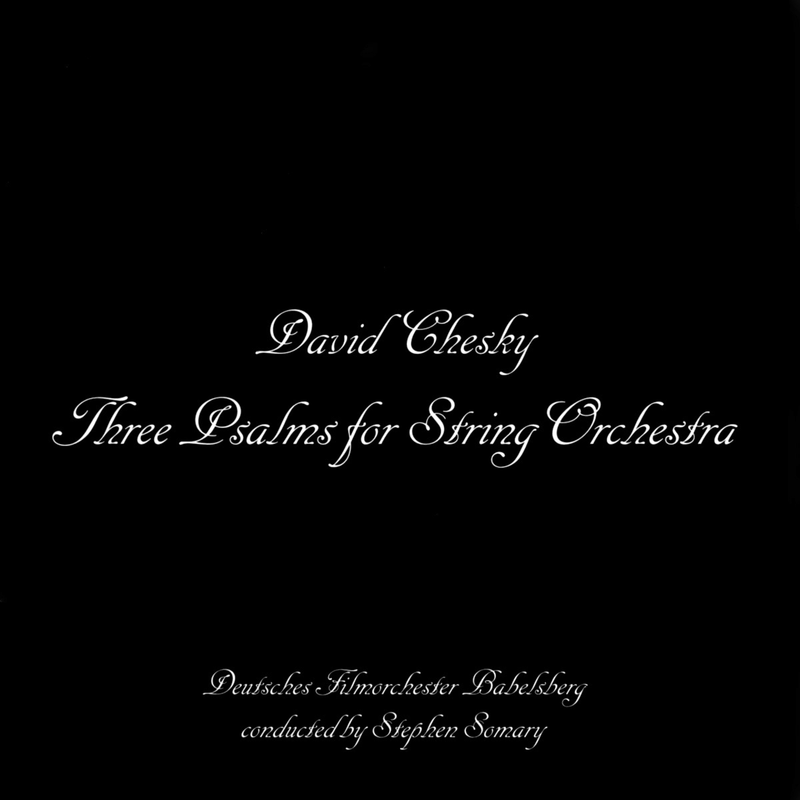 Three Psalms for Strings Orchestra (David Chesky)[DIGITAL DOWNLOAD]