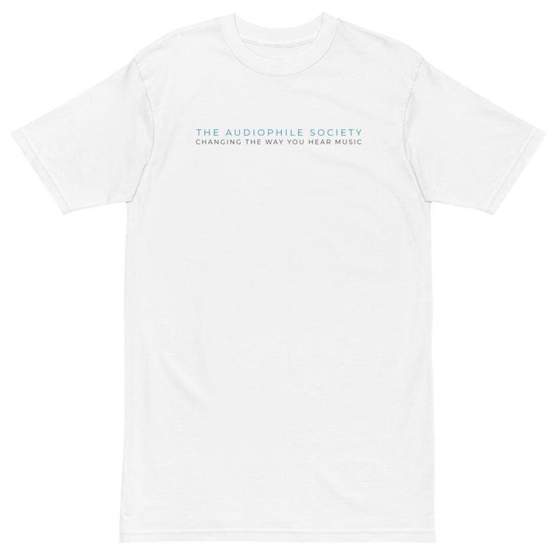Audiophile Society Text Shirt